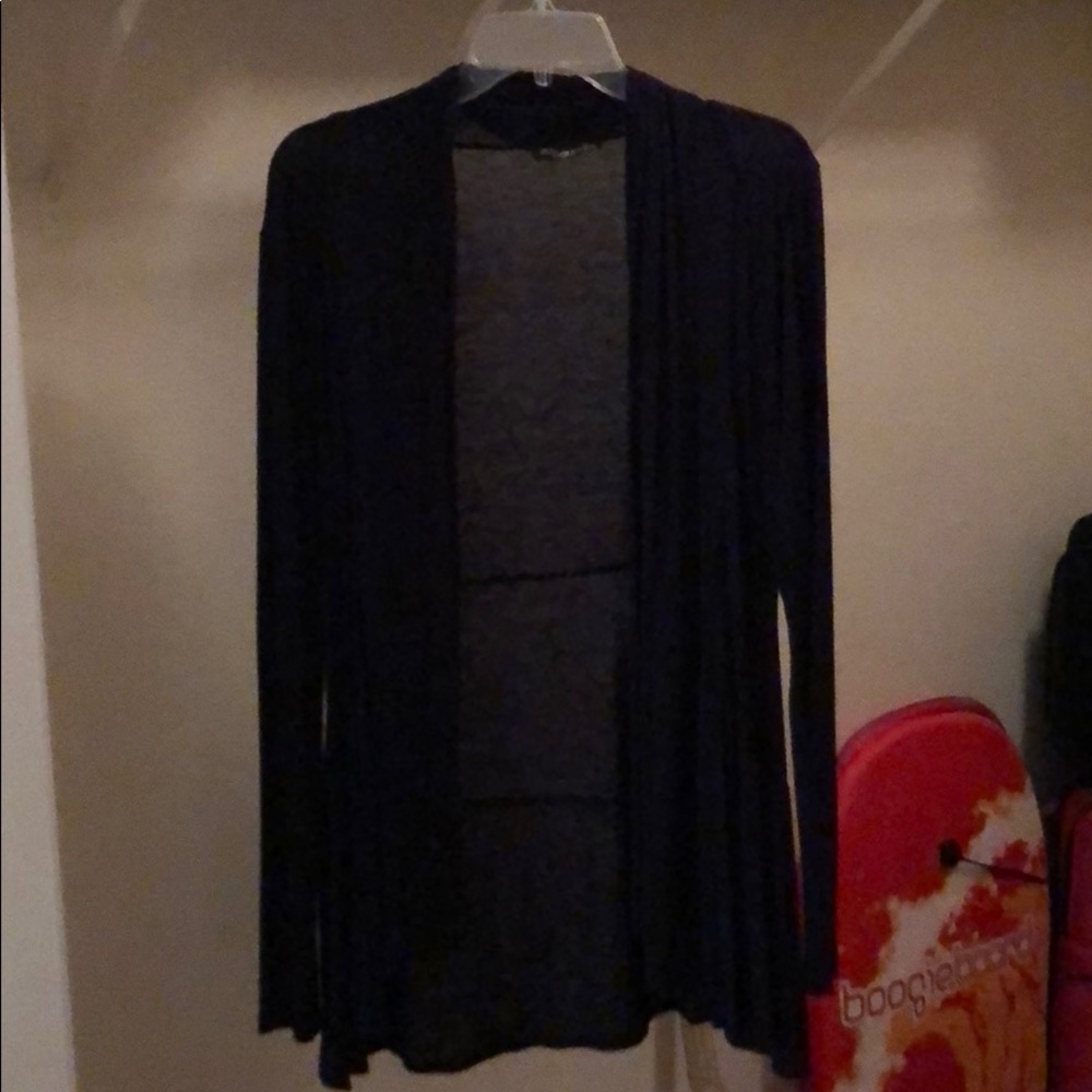Navy blue cardigan